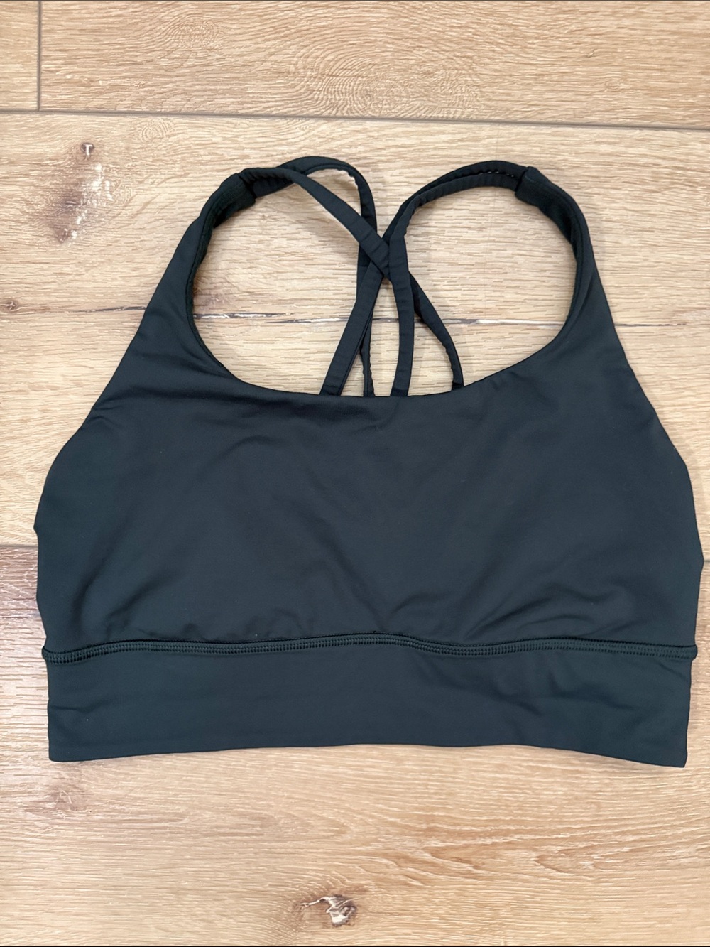 Lululemon Energy Longline Bra *Rainforest Green